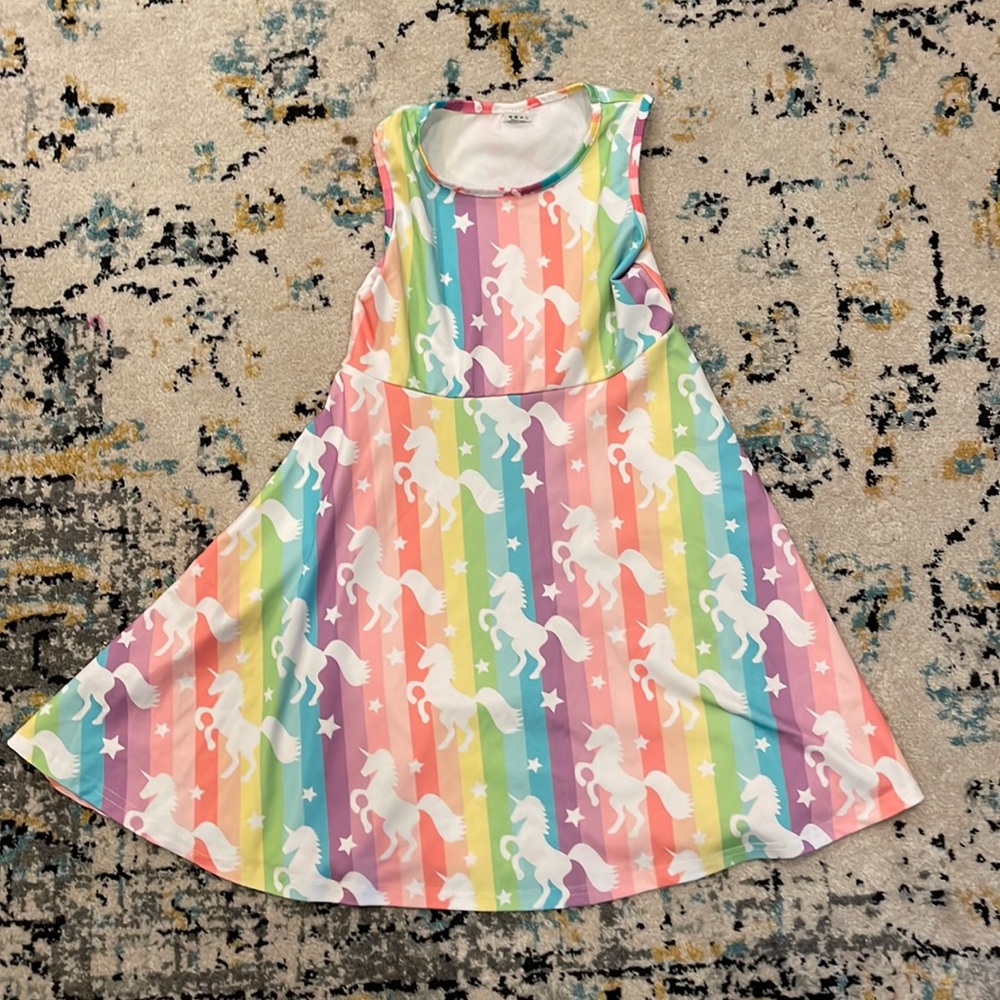 Unicorn Rainbow Dress